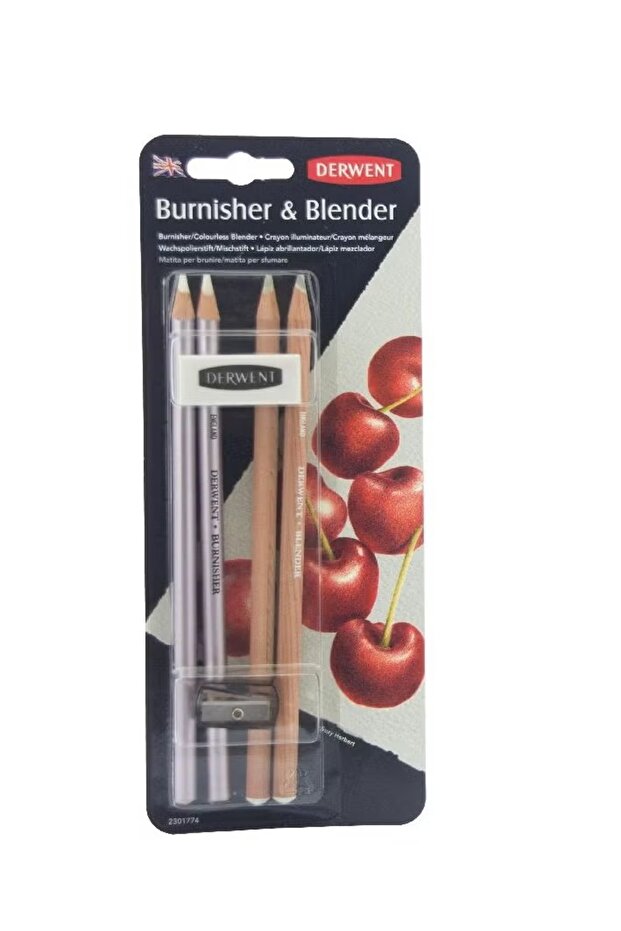 Burnisher & Blender with Sharpener; Eraser General Craft Tool - 1