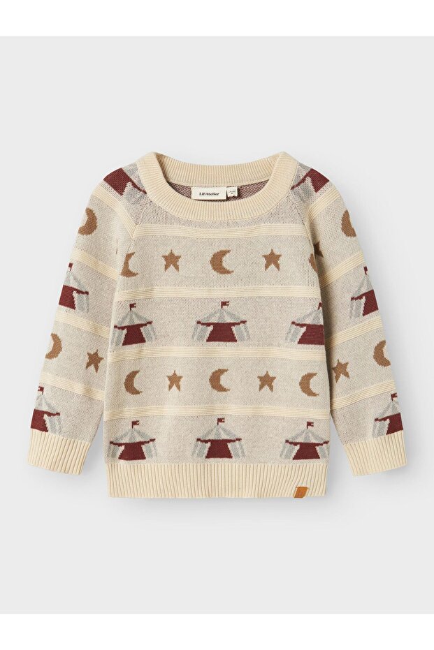 Strickpullover Langarm - 1