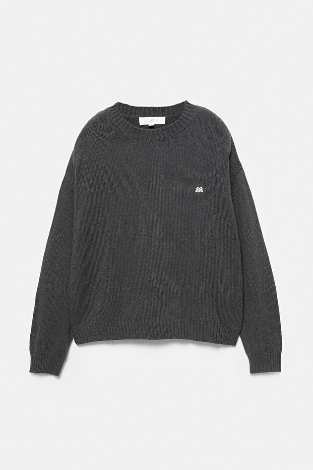 Fitilli örgü kazak - 5