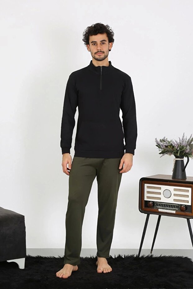 Men's 3 Thread Combed Cotton Sweatshirt - 5