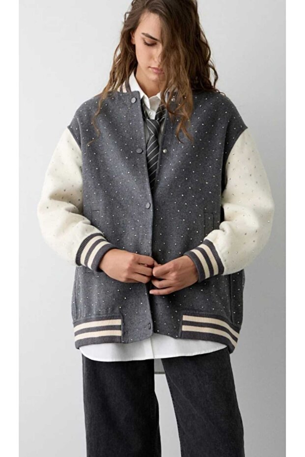 Yapay elmaslı ceket - 4