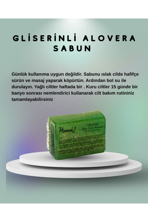 GLİSERinli ALOVERa sabunu - 1