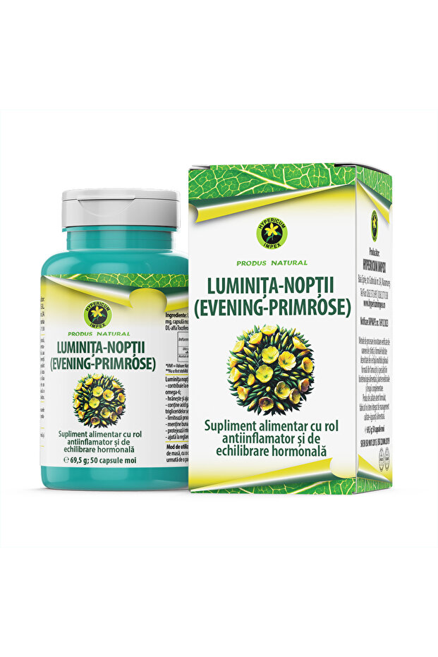 Capsule Luminița-nopții (Evening-Primrose)