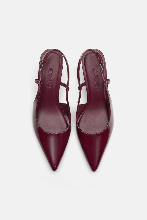 Vernik Topuklu Ayakkabı - 2