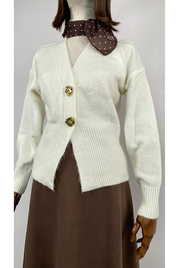 Hırka Çift Düğmeli - 4