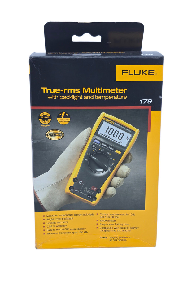 179 TRMS Digital Multimeter with temperature readings
