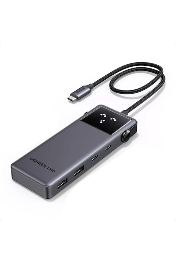 Hub USB Uno 6-in-1, USB-C, 2x USB-A 3.2, 2x USB-C 3.2, 1x USB-C PD 100W, 1x HDMI 4K - 1