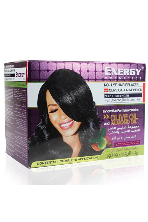 No Lye Hair Relaxer Kit(Super Strength)