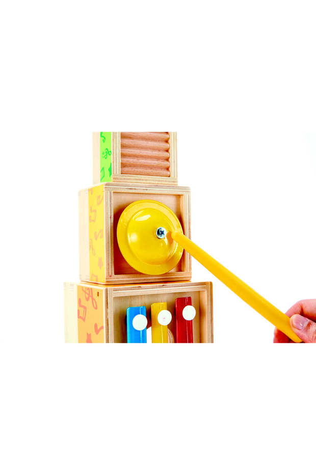 Wooden Stacking Musical Set