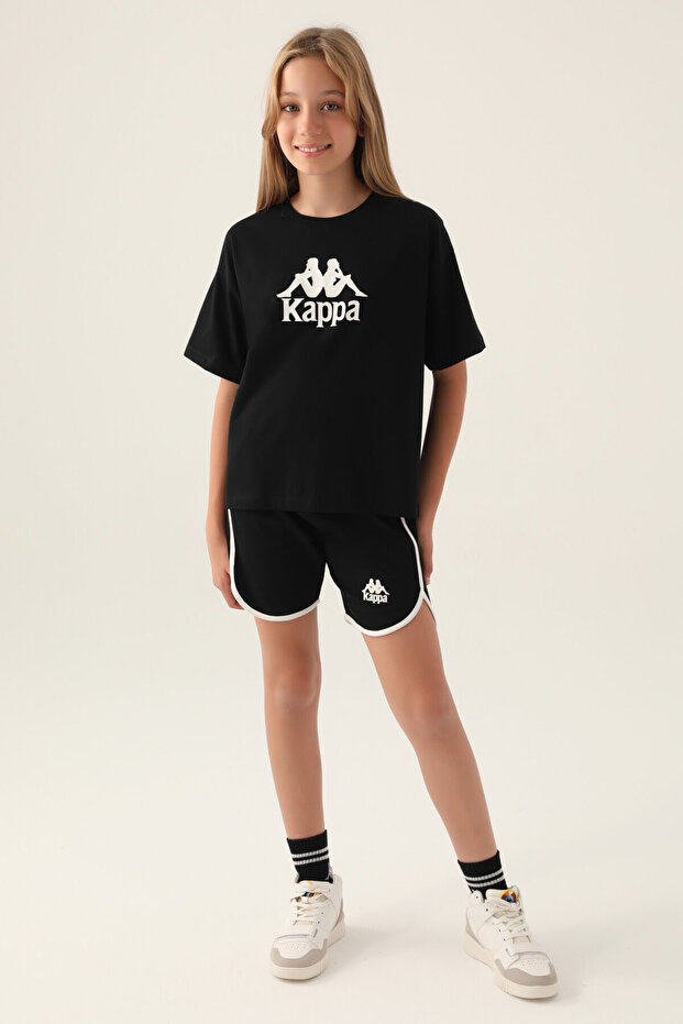 Κοριτσίστικο μαύρο μπλουζάκι - 5