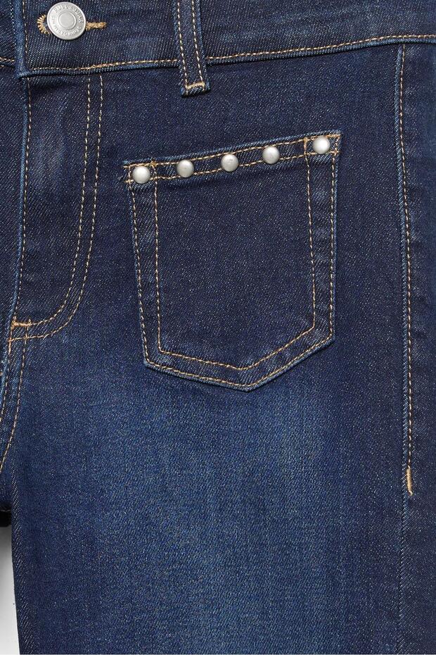 Studded bootcut jeans - 8