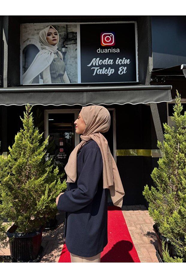 Tek Düğmeli Blazer Çelik Ceket W-6846 - 2