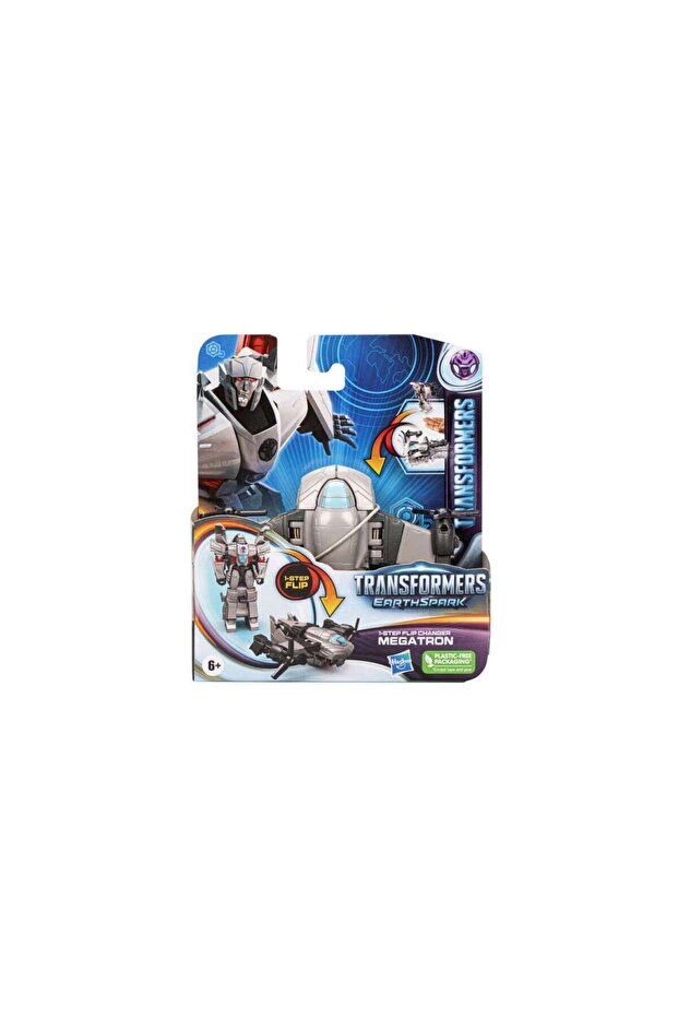 TRANSFORMERS 7 EARTHSPARK TRANSFORMABLE FIGURE MEGA TRON 6CM - 1