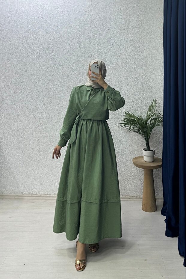 Tie-Up Dress