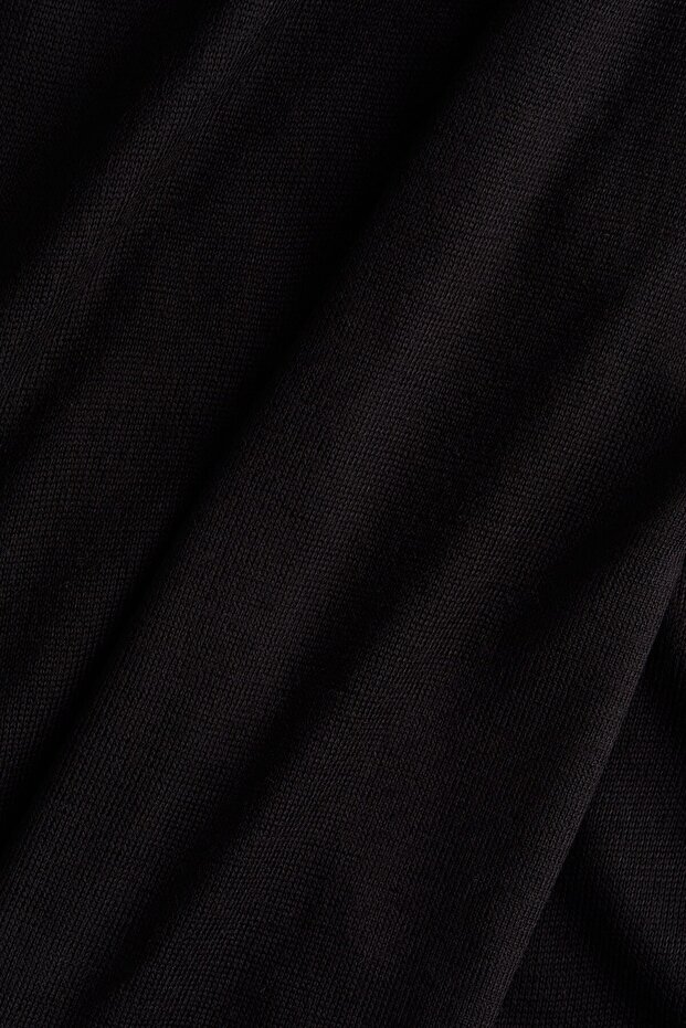 Şal Yakalı Elbise - 2