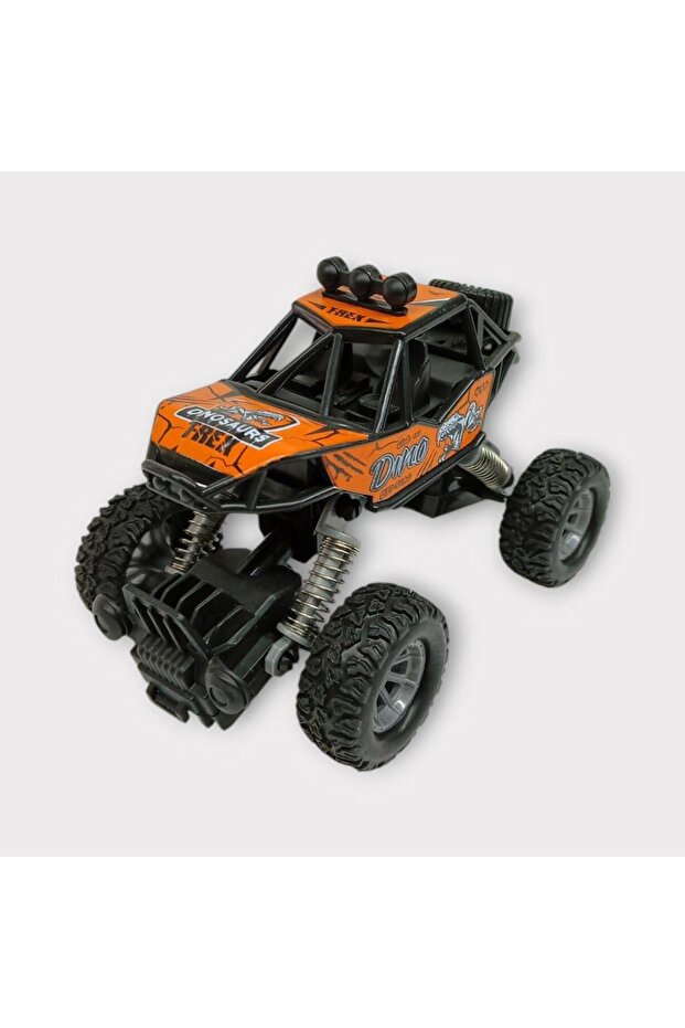 Pull Drop Cross Buggy Car - Orange (Lisinya)