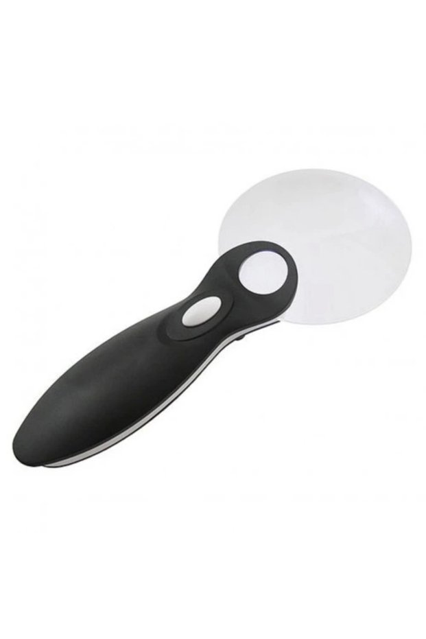 Nikula- 10X 20X Handheld Magnifying Glass with 2 Led Lights for Control ()