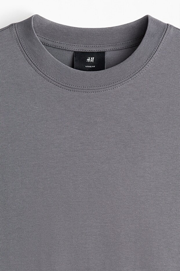 Uzun Kollu Jarse Üst Loose Fit - 2