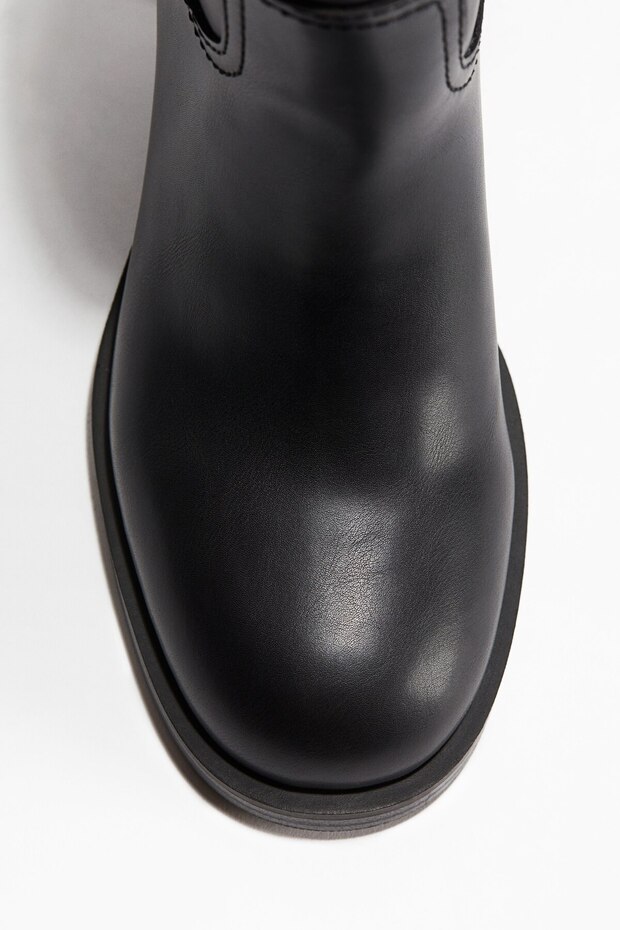 Blok Topuklu Bot - 5