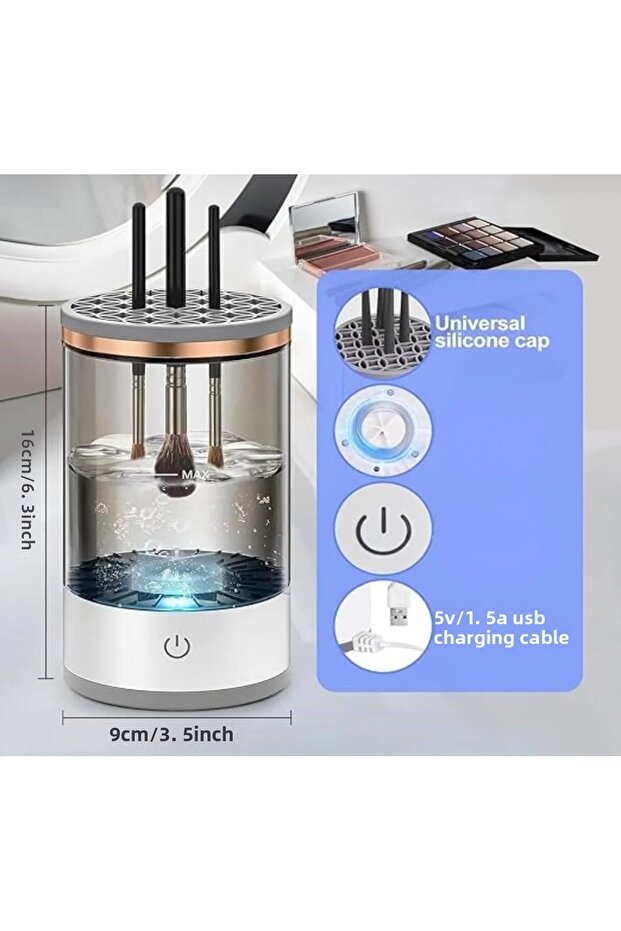 جهاز تنظيف فرش المكياج الأوتوماتيكي - 2