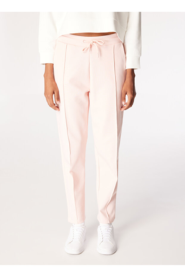 Açık Pembe Kadın Basic Fit Eşofman Altı D4WL-EA3003 - 5