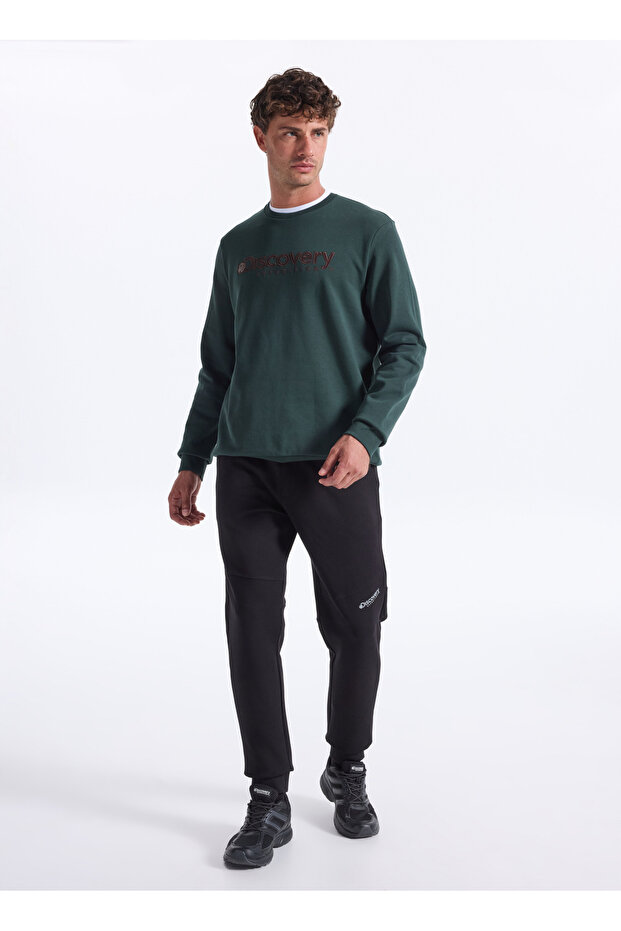 Siyah Erkek Jogger Eşofman Altı D4WM-EA3221 - 1