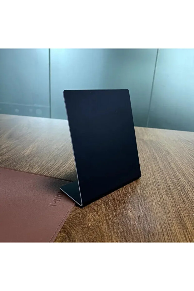 حامل شاشة Black-E 120 مم بتقنية RFID NFC ورمز الاستجابة السريعة من Google Review باللون الأبيض والأسود ونمط فارغ 13.56 ميجاهرتز NFC21