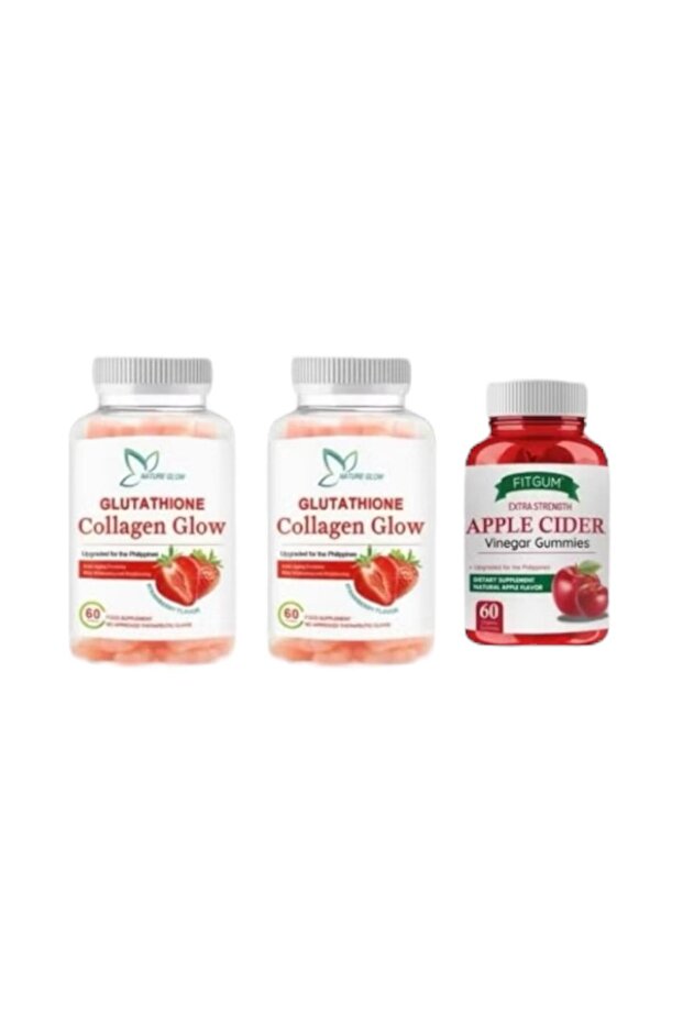 Glutathione Collagen Glow Gummies Strawberry
