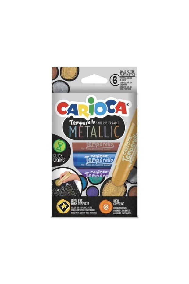 Supertrend temperello stick poster painting pen metallic 6 colors