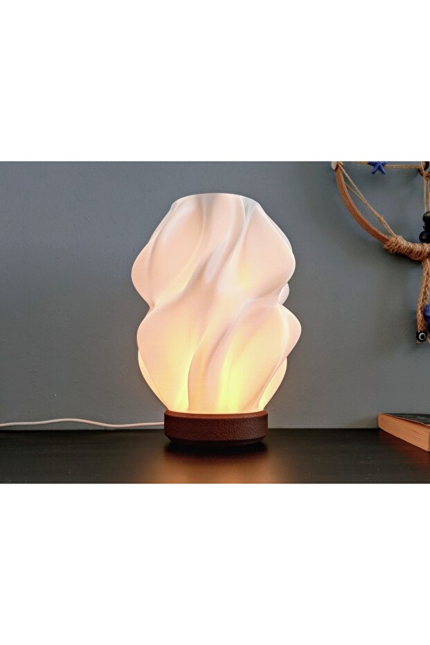 Wave Pattern Table Lamp (Powered by USB Led Light) - 3