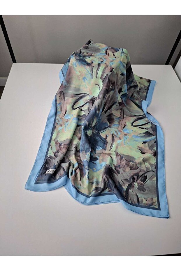 Florans Soft Shawl - Blue