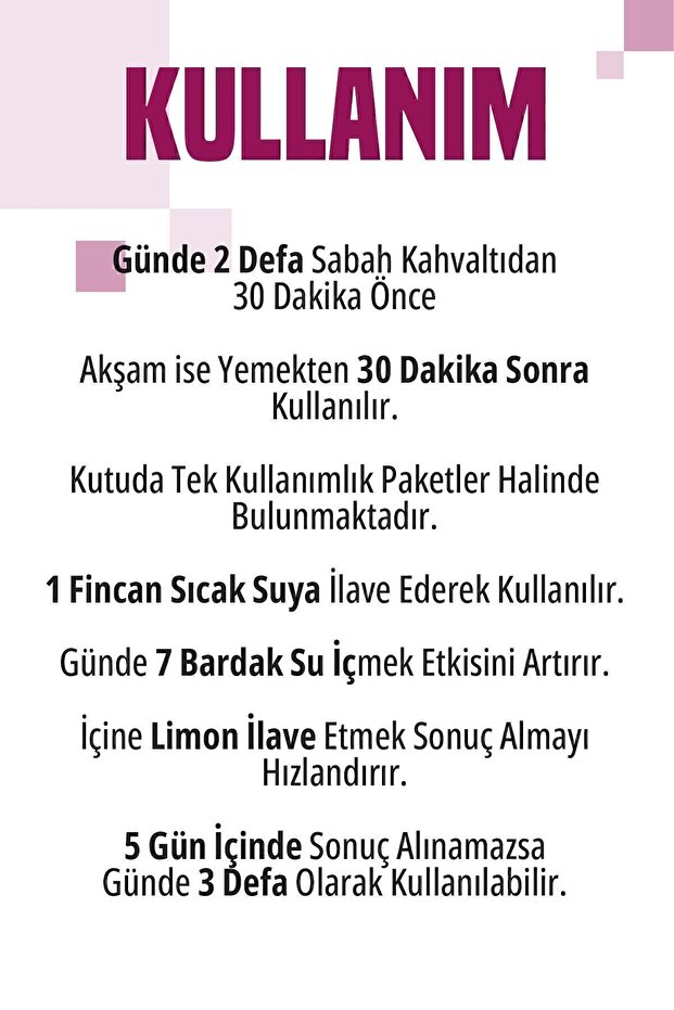 Zayıflama1 Yardımcı Detox Özel Karışımlı Bitkisel Form Çay - 5