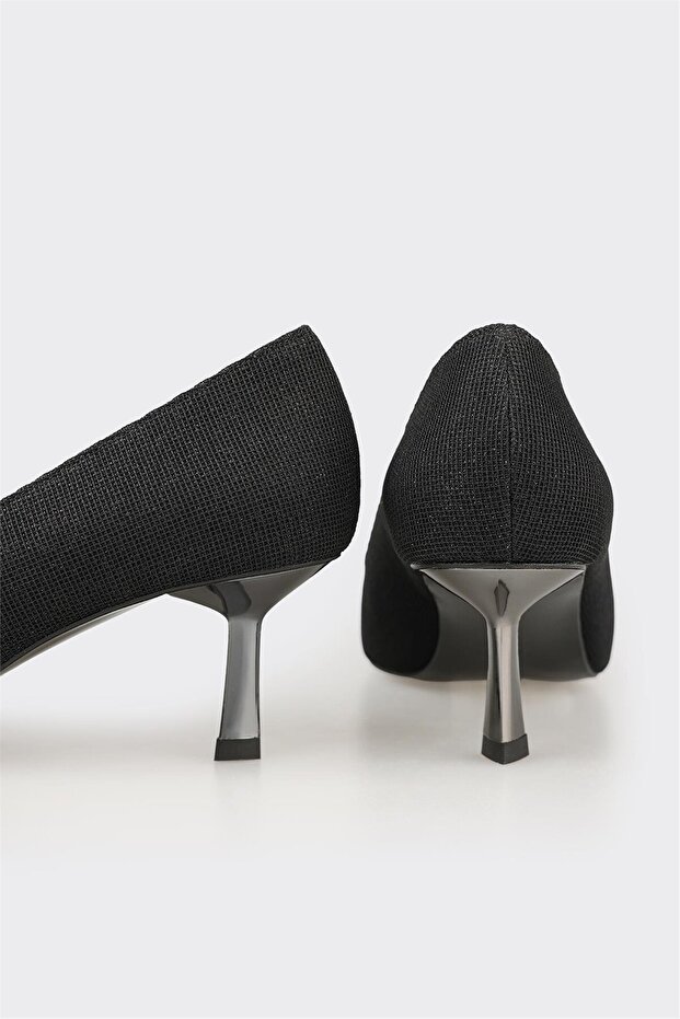 Siyah Kadın Stiletto - 4