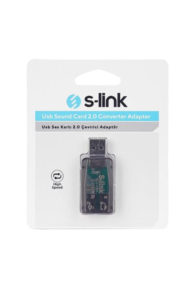S-link slx-u51 usb sound card 2.0 converter adapter