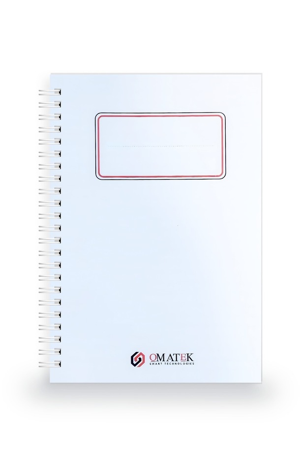 دفتر ملاحظات ثلاثي الأبعاد بتصميم المناظر الطبيعية والسحاب - 3