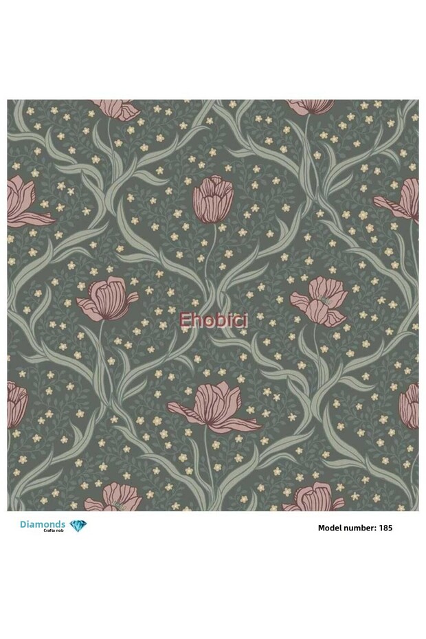 ورق ديكور نحاسي ماسي - 185 - 30x30