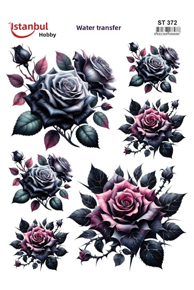 Water Transfer Paper 25X35Cm St-372