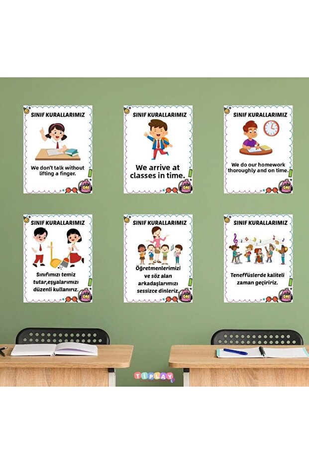 Our Classroom Rules Cards