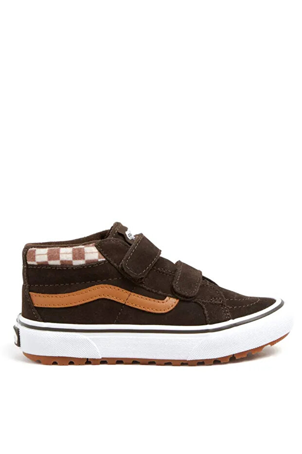 Brown Boy's Walking Shoes Vn000D10Bf21-Mte Sk8-Mid Reissue V