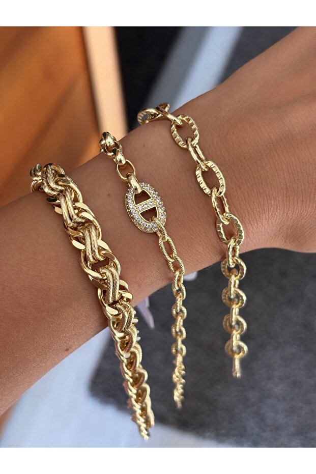 XP marka 14k Çelik bileklik - 3