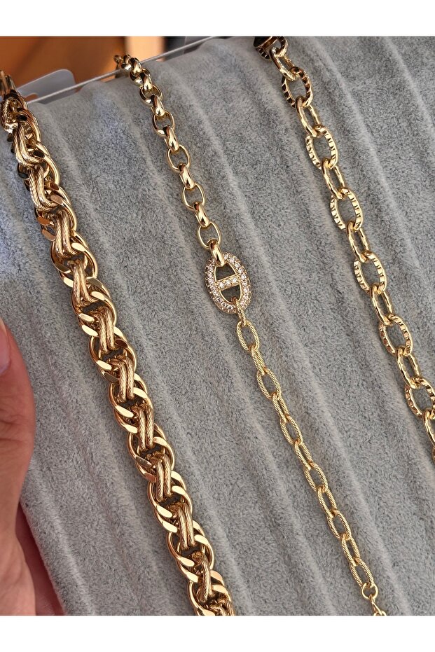 XP marka 14k Çelik bileklik - 5