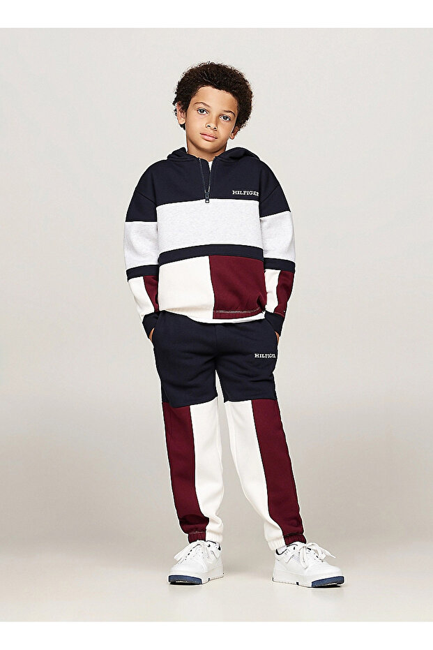 Lastikli Paça Lacivert Erkek Çocuk Eşofman Altı KB0KB09237DW5 - 1