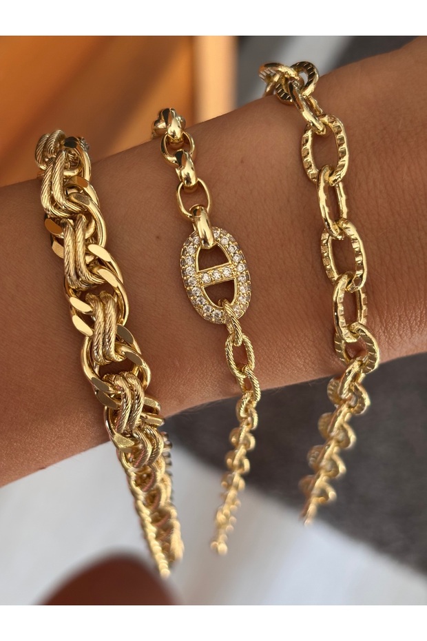 XP marka 14k Çelik bileklik - 4