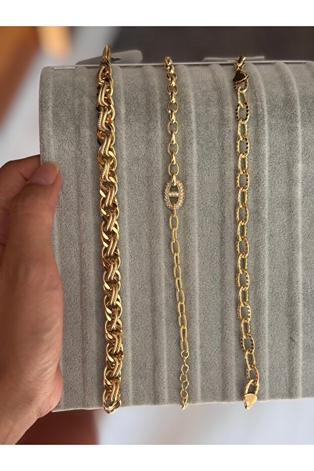 XP marka 14k Çelik bileklik - 6