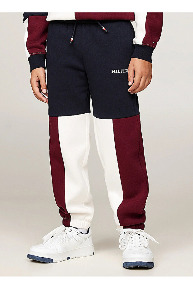 Lastikli Paça Lacivert Erkek Çocuk Eşofman Altı KB0KB09237DW5 - 2