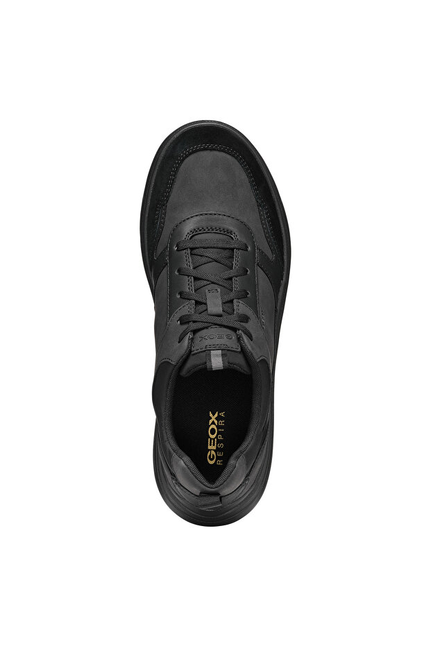 Siyah Erkek süet Sneaker U PORTELLO A - SYN.LEA+NBK SYN - 8