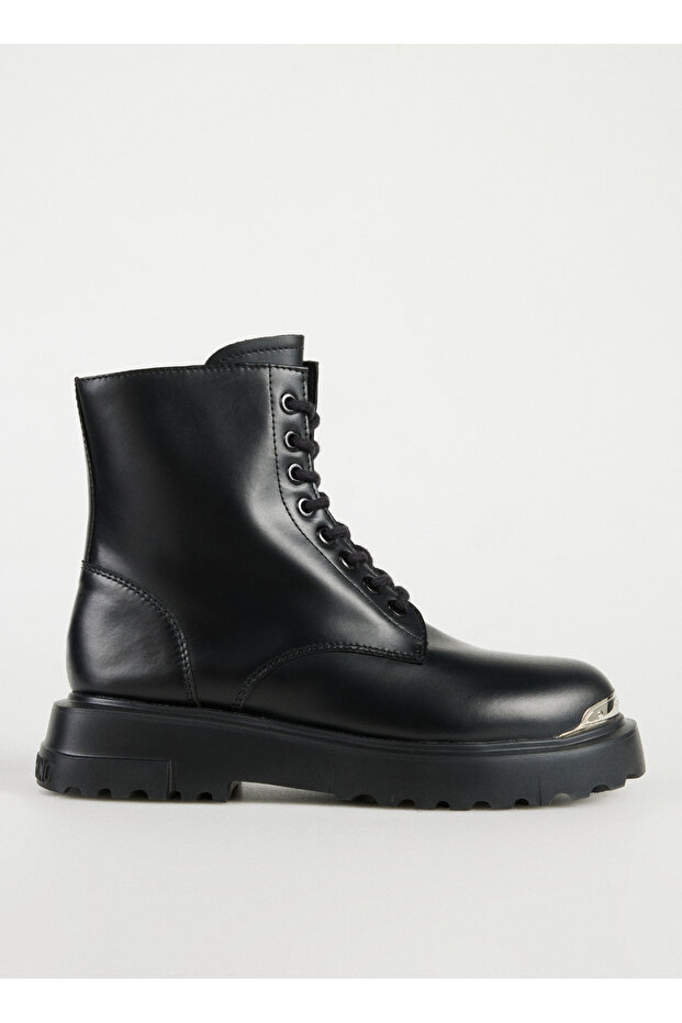 Siyah Kadın Deri Bot JA24124G1L - 1