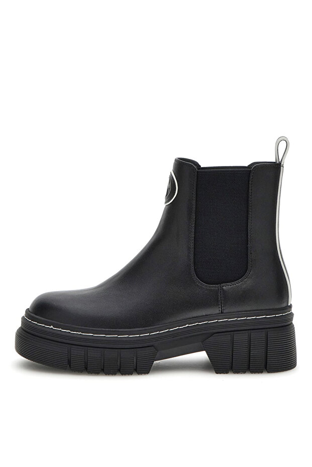 Siyah Kadın Deri Bot FLFALSLEA10-BLACK - 2