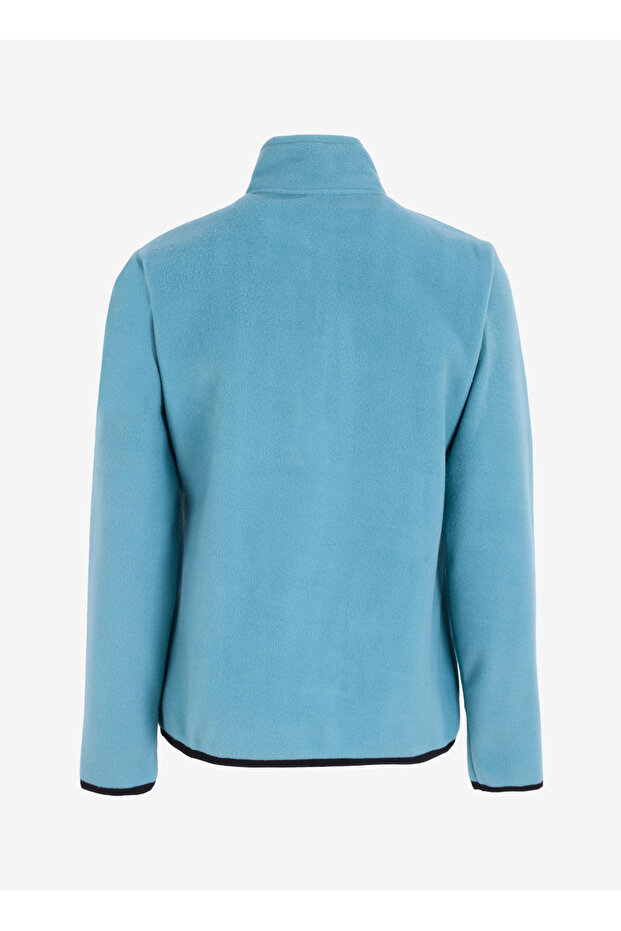 Mint Kadın Dik Yaka Basic Polar Sweatshırt D4WL-SWT3929 - 2