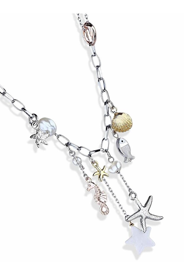 قلادة سلسلة كائنات البحر متعددة الألوان - 2